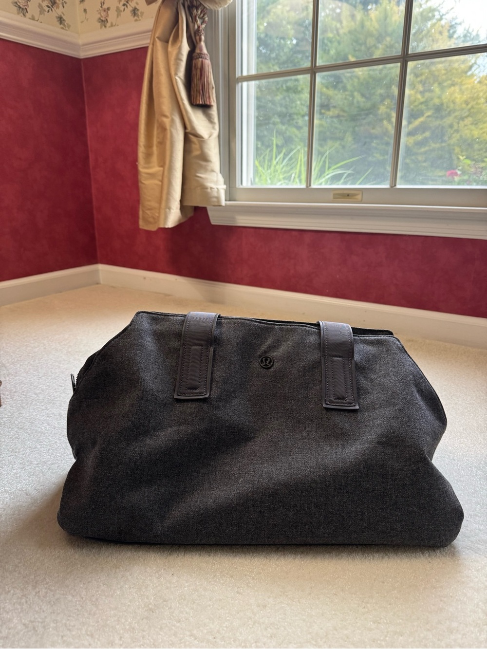 lululemon athletica Dark Charcoal Gray Duffel Bag